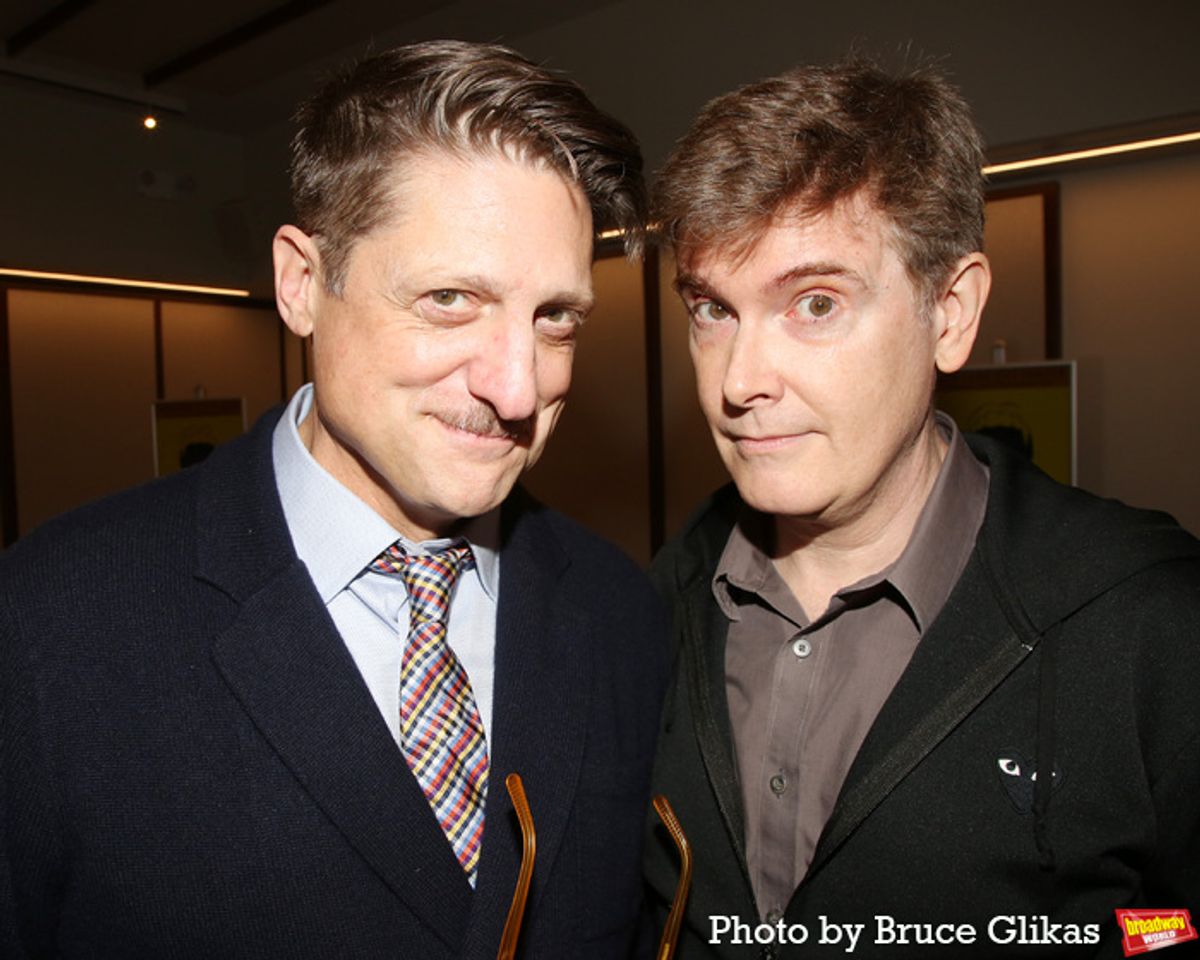 Christopher Sieber and Composer Laurence O’Keefe at 